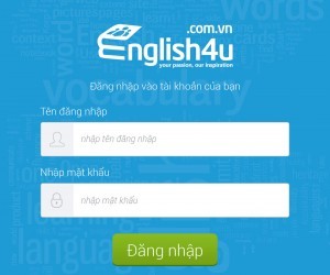 UI app_english4U